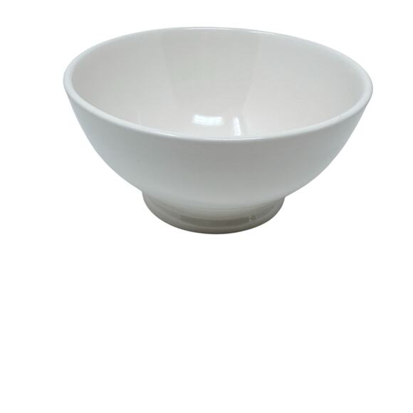 Rae Dunn By Magenta CEREAL White Ceramic Bowl Rustic Farmhouse Kitchen Dining - Picture 4 of 6